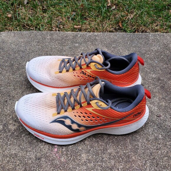 Saucony Ride 17 Vizigold, Womens Sz 10.5 - Picture 2 of 5